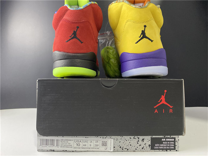Jordan5 Retro What The CZ5725-700