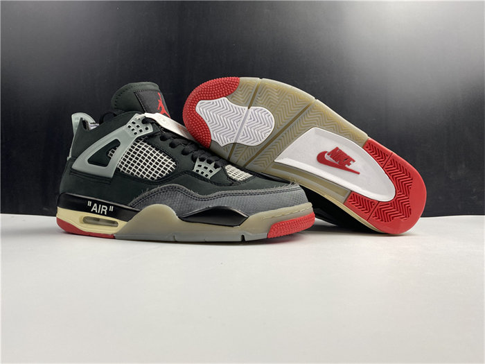 OFF-WHITE x Air Jordan 4 CV9388-001
