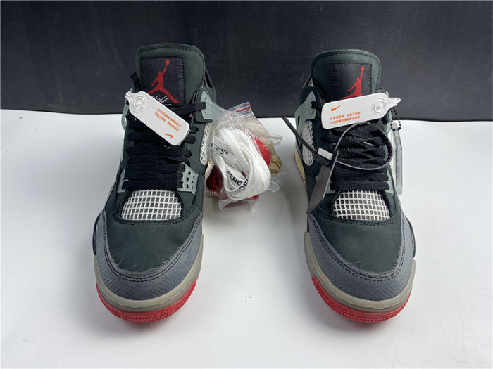 OFF-WHITE x Air Jordan 4 CV9388-001