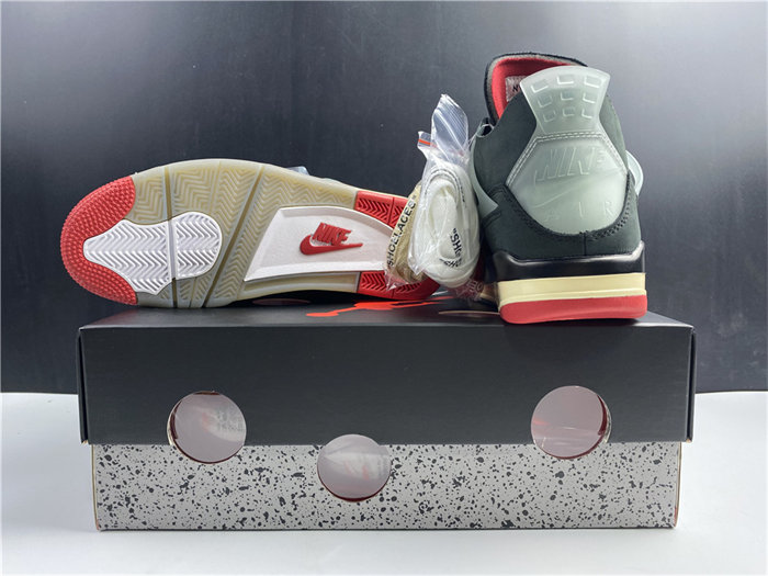 OFF-WHITE x Air Jordan 4 CV9388-001