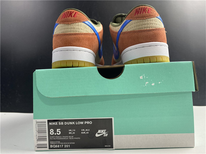 Nike SB Dunk Low Corduroy Dusty Peach  BQ6817-201