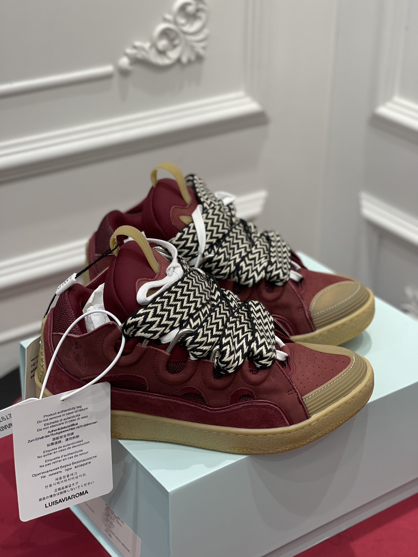 Lanvon Curb Sneaker FW-SKDK02-DRA2-A2139