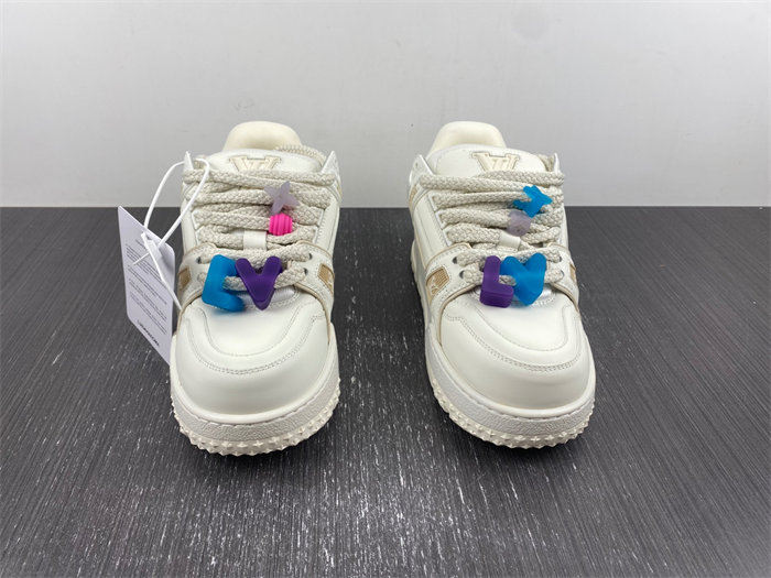 Luis Vitton LV Trainer Maxi White 1AB8RN