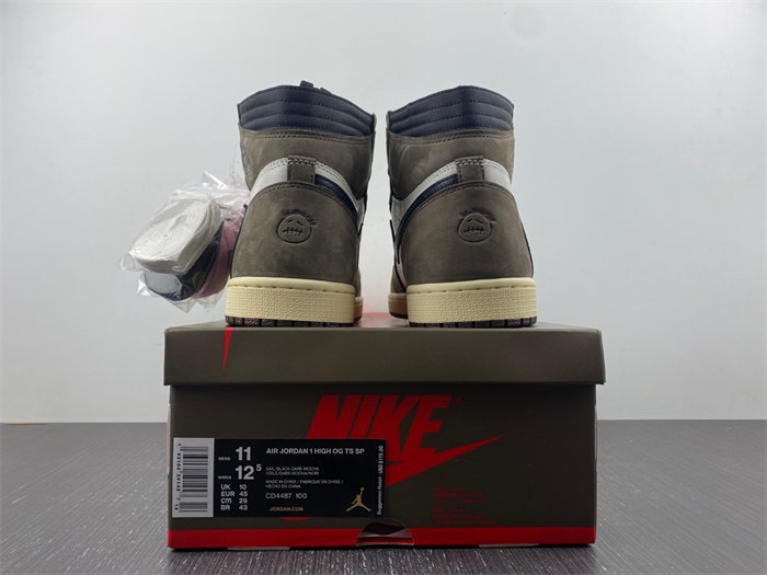 Jordan 1 Retro High Travis Scott Mocha  CD4487-100