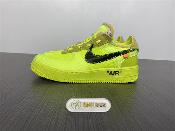 Nike Air Force 1 LowOff-White Volt  AO4606-700
