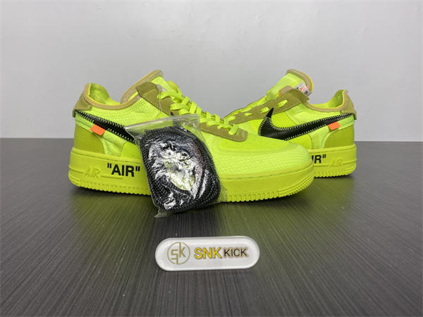 Nike Air Force 1 LowOff-White Volt  AO4606-700