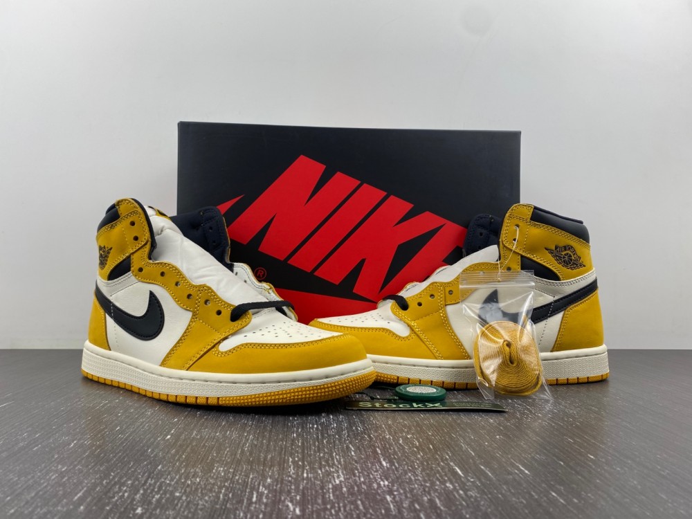 Jordan 1 Retro High Yellow Ochre  555088-109
