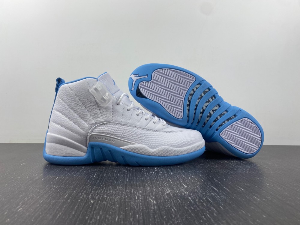 Jordan 12 Retro White University Blue (2004) 308243-142