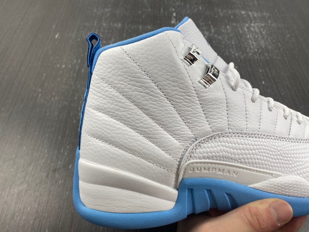 Jordan 12 Retro White University Blue (2004) 308243-142