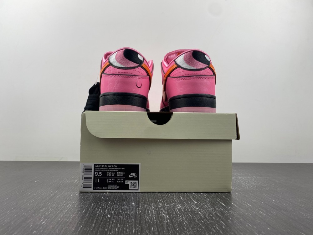 Nike SB Dunk Low “Blossom”The Powerpuff Girls FD2631-600