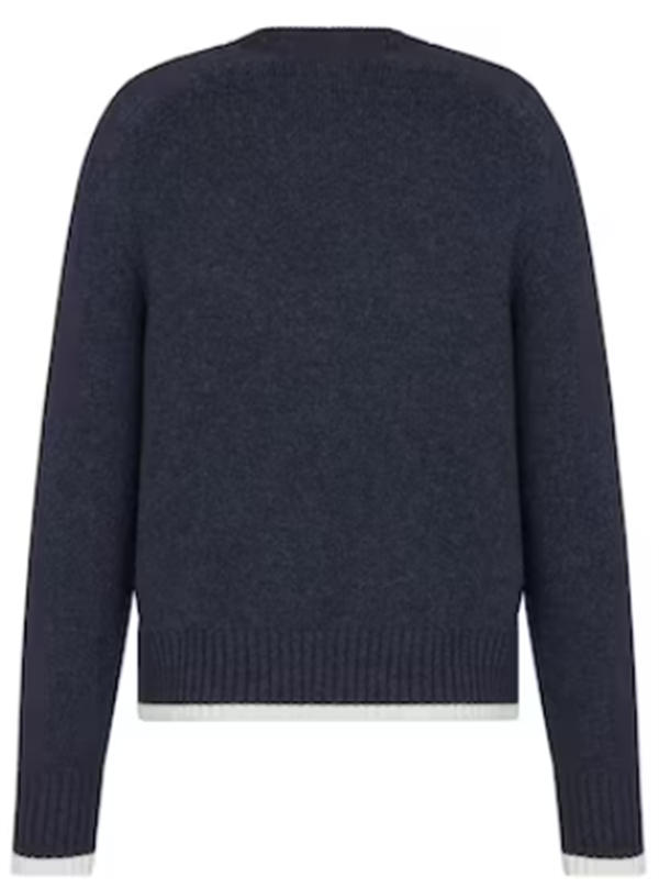 Dior "Christian Dior Atelier" SweaterBlue White