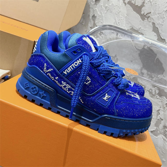 Lv Trainer Sneaker 75