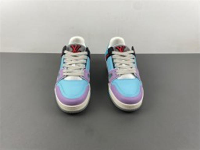 Louis Vuitton LV trainer bluish violet PK