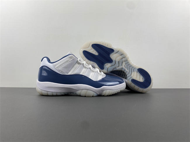 Air Jordan 11  White navy blue FV5104-104