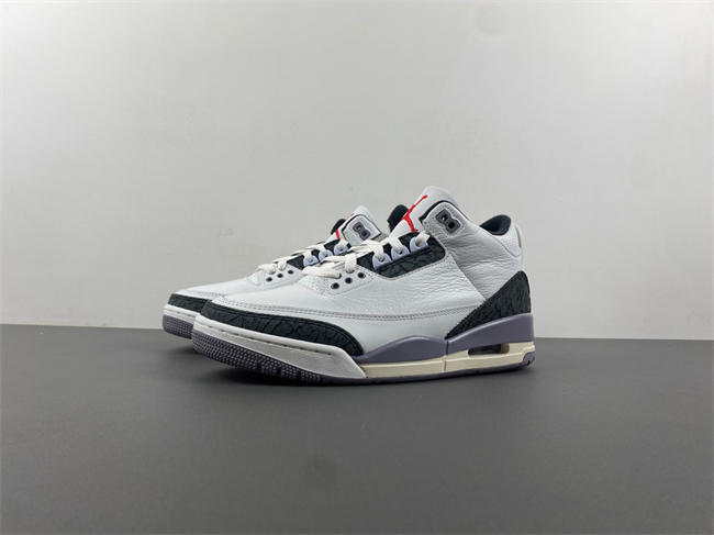 CT8532-106  Air Jordan 3 “Cement Grey”