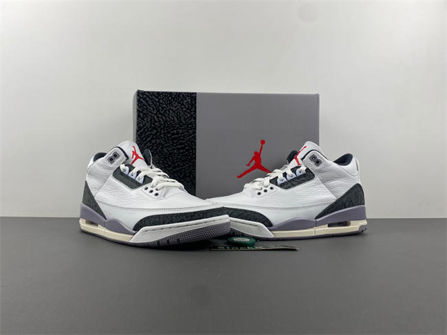CT8532-106  Air Jordan 3 “Cement Grey”