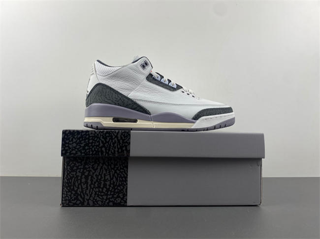 CT8532-106  Air Jordan 3 “Cement Grey”