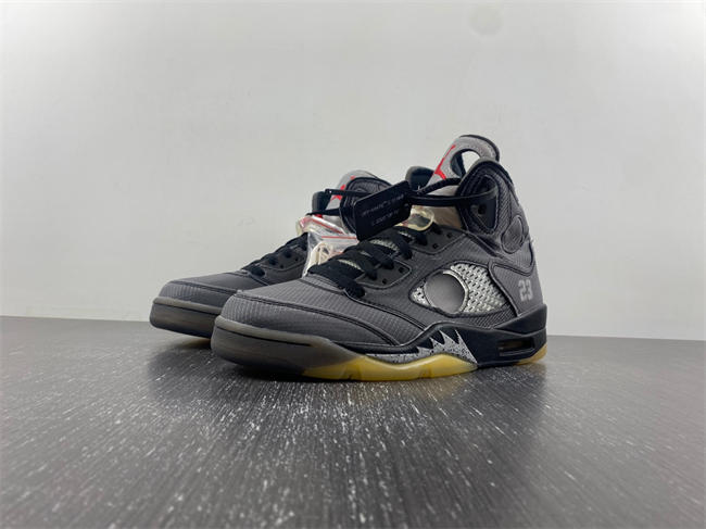 Jordan5 Off-White Black CT8480-001