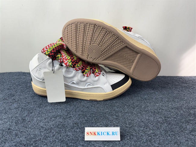 Lanvon Leather CurbWhite Black Gum FW-SKDK02-DRAG-A2100