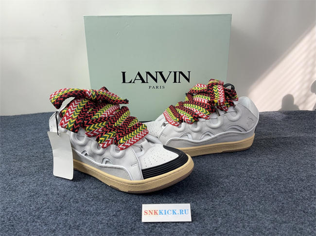 Lanvon Leather CurbWhite Black Gum FW-SKDK02-DRAG-A2100