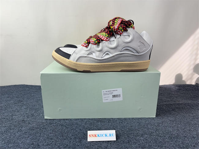 Lanvon Leather CurbWhite Black Gum FW-SKDK02-DRAG-A2100