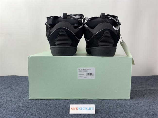Lanvon Curb SneakerBlack Grey FM-SKRK11-REFL-P2210