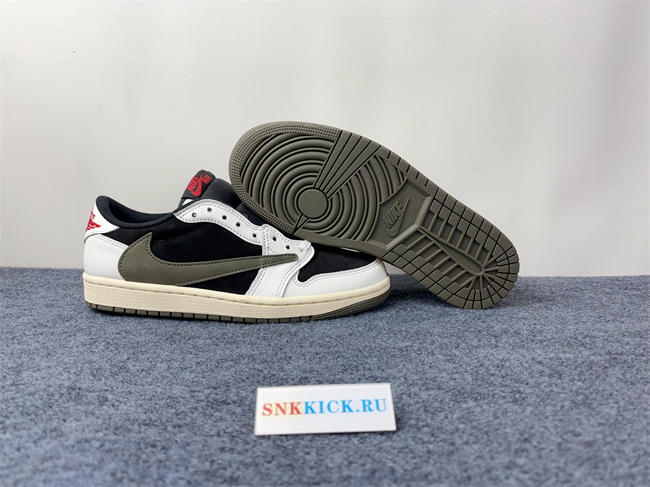 Travis Scott x Air Jordan 1 Low OG Olive DZ4137-106