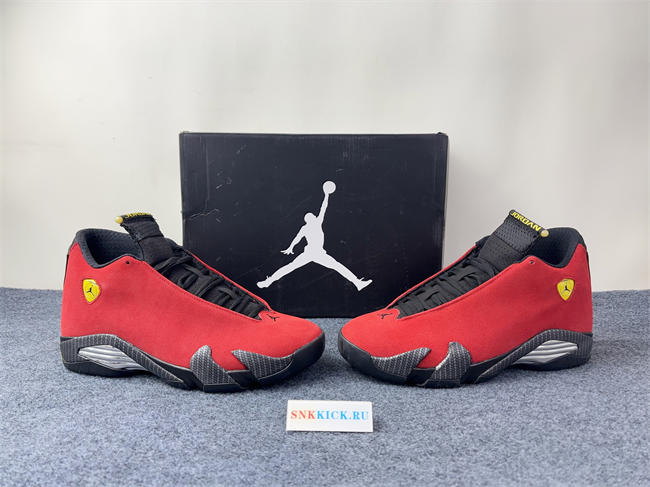 Air Jordan 14 “Ferrari” 654459-670