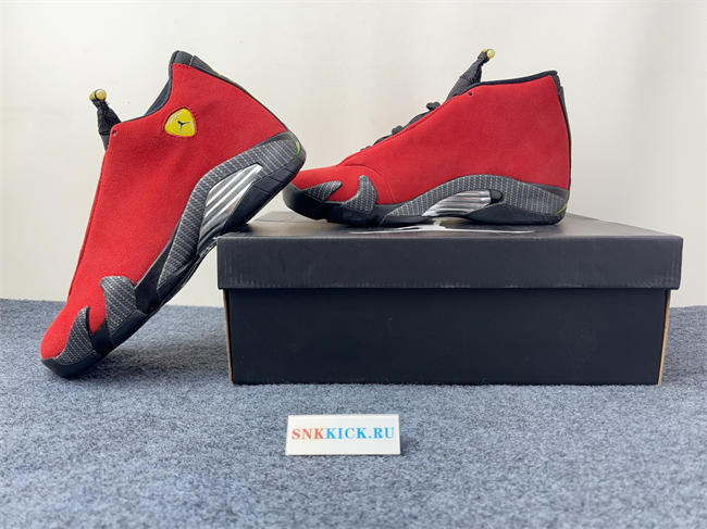 Air Jordan 14 “Ferrari” 654459-670