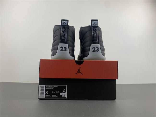 AIR JORDAN 12 “BLACK/WOLF GREY” RELEASES SEPTEMBER 2024 CT8013-010