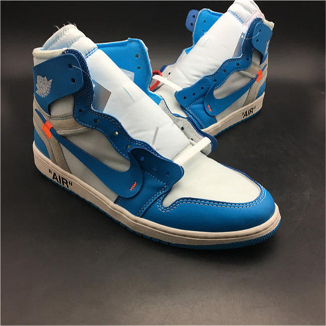 Jordan 1 Retro High Off-White University Blue AQ0818-148