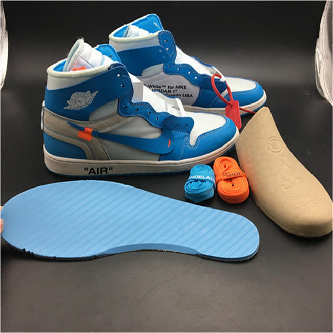 Jordan 1 Retro High Off-White University Blue AQ0818-148
