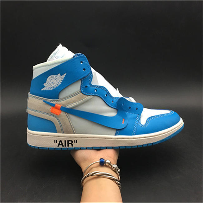 Jordan 1 Retro High Off-White University Blue AQ0818-148