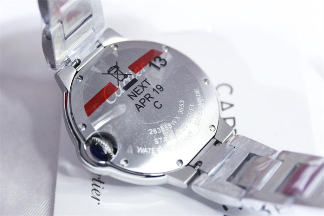 CARTIER 3K Blue balloon 28mm quartz 01