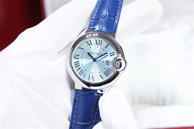 CARTIER 3K Blue balloon 28mm quartz 02