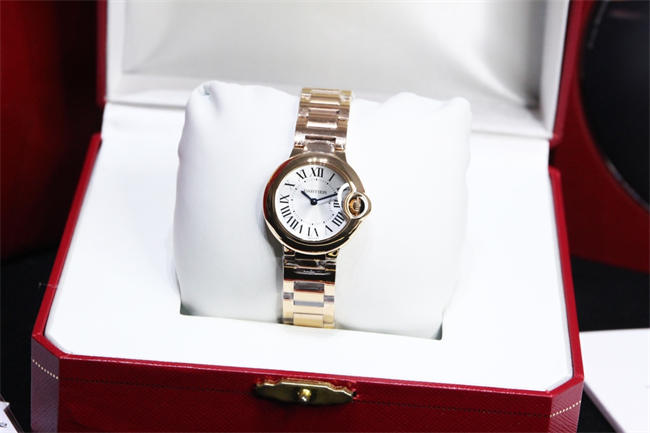 CARTIER 3K Blue balloon 28mm quartz 06