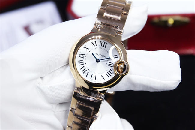 CARTIER 3K Blue balloon 28mm quartz 06