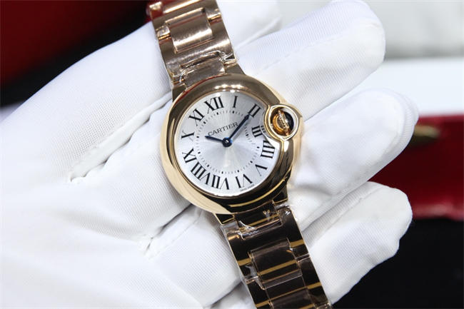 CARTIER 3K Blue balloon 28mm quartz 06