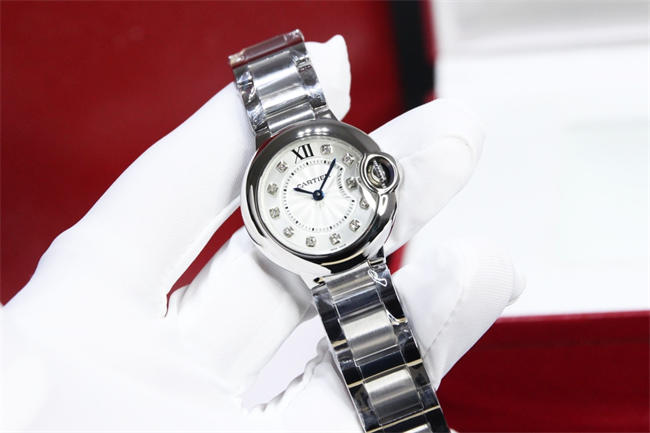 CARTIER 3K Blue balloon 28mm quartz 07