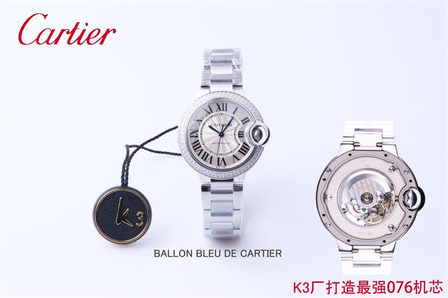 CARTIER 3K Blue balloon 33mm NH076 07