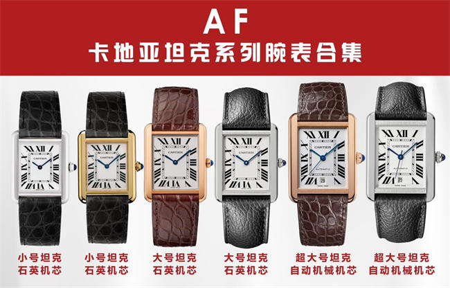AF Cartier tank machinery
