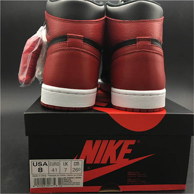 AJ1 Air Jordan 1 Retro High OG Banned  555088-001