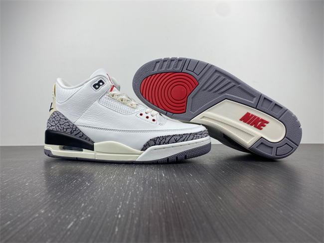 Air Jordan 3 White Cement Reimagined Shoes 2023  DN3707-100