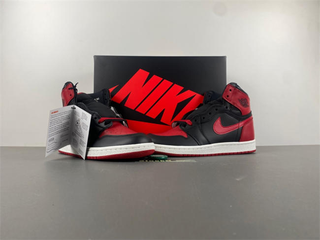 Air Jordan 1 High ’85 “Bred” Color: Black/Varsity Red-White  HV6674-067