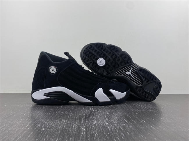 Air Jordan 14 “Black/White/University Red” 487471-016