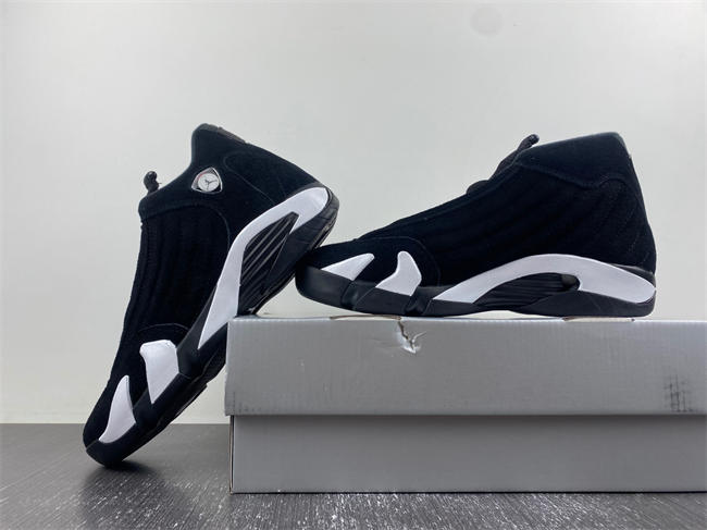 Air Jordan 14 “Black/White/University Red” 487471-016