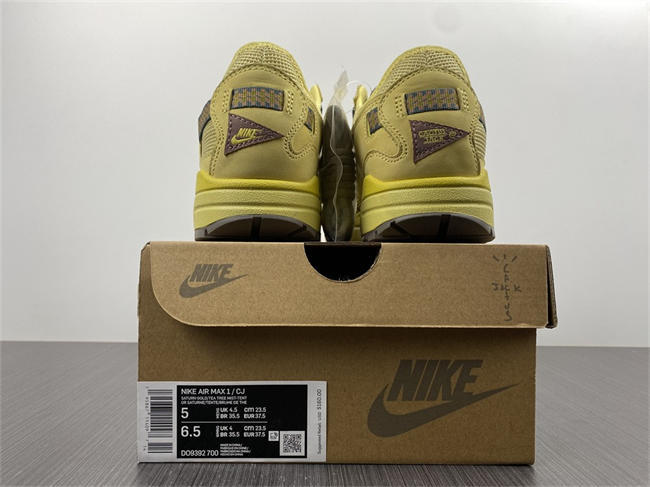 Nike Air Max 1 Travis Scott Cactus Jack Saturn Gold
