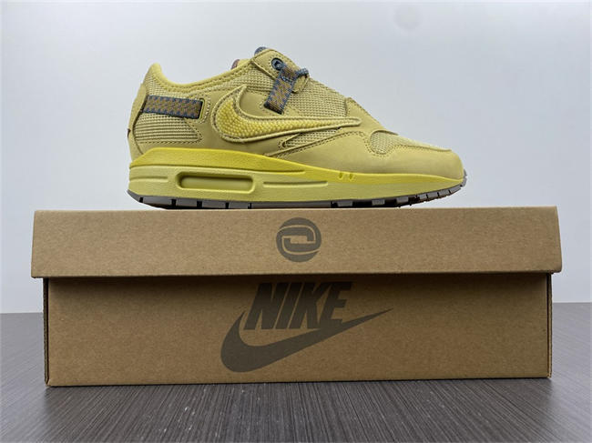 Nike Air Max 1 Travis Scott Cactus Jack Saturn Gold