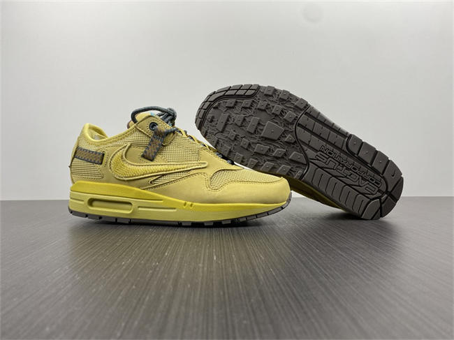 Nike Air Max 1 Travis Scott Cactus Jack Saturn Gold