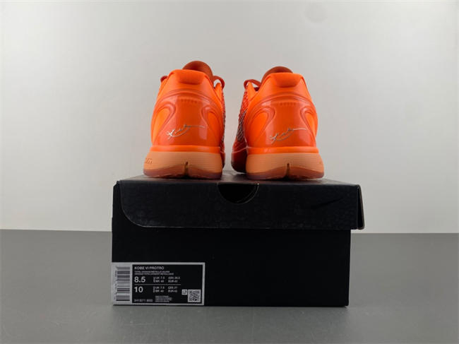 Nike Kobe 6 Protro “Total Orange”   IH1871-800